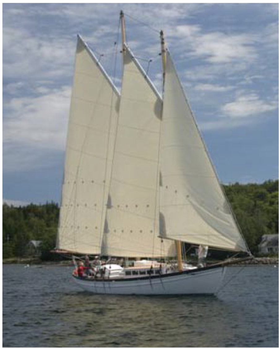 Thoosa schooner installation