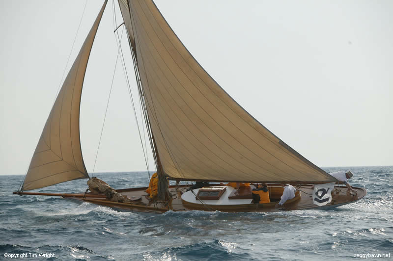 Peggy Bawn sailboat installation